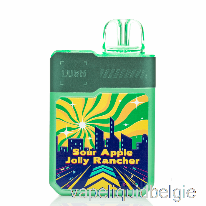 Vape België Digiflavor X Geek Bar Lush 20k Wegwerp Zure Appel Jolly Rancher